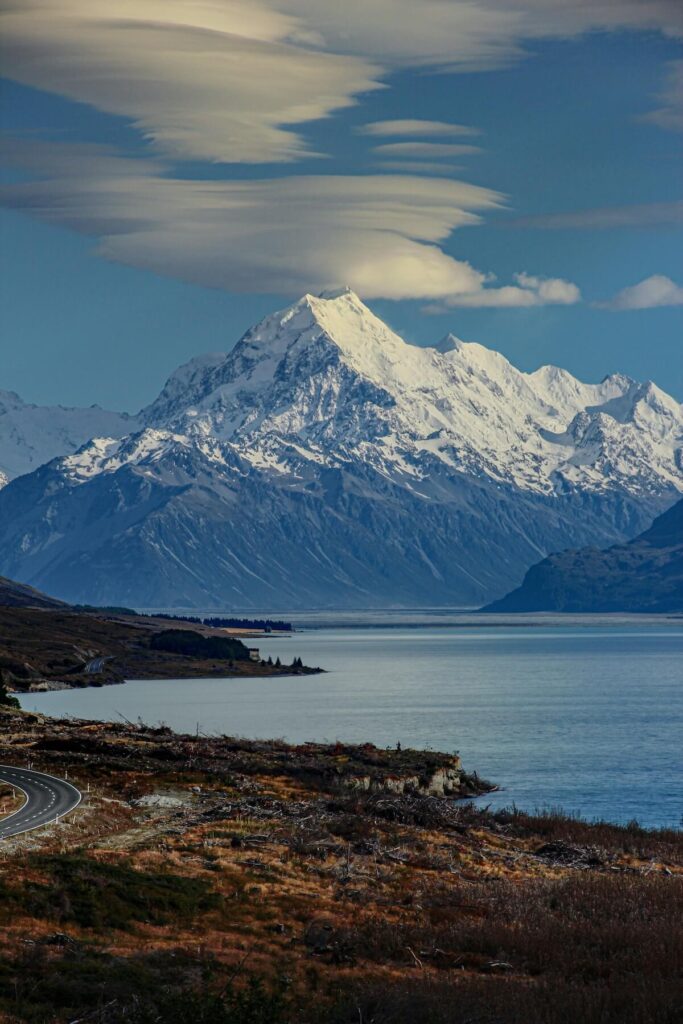 panoramic view of Aoraki / Mount Cook