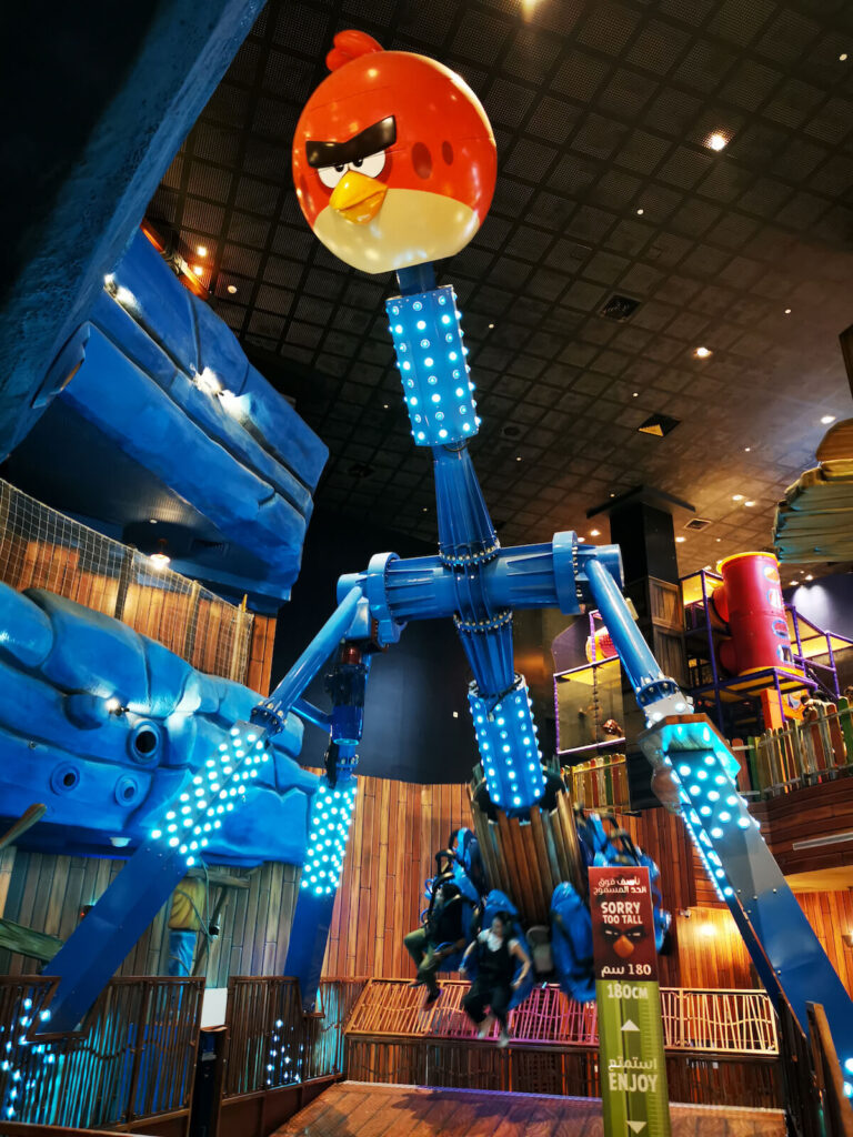 inside Angry Birds World in Doha Festival City, Qatar