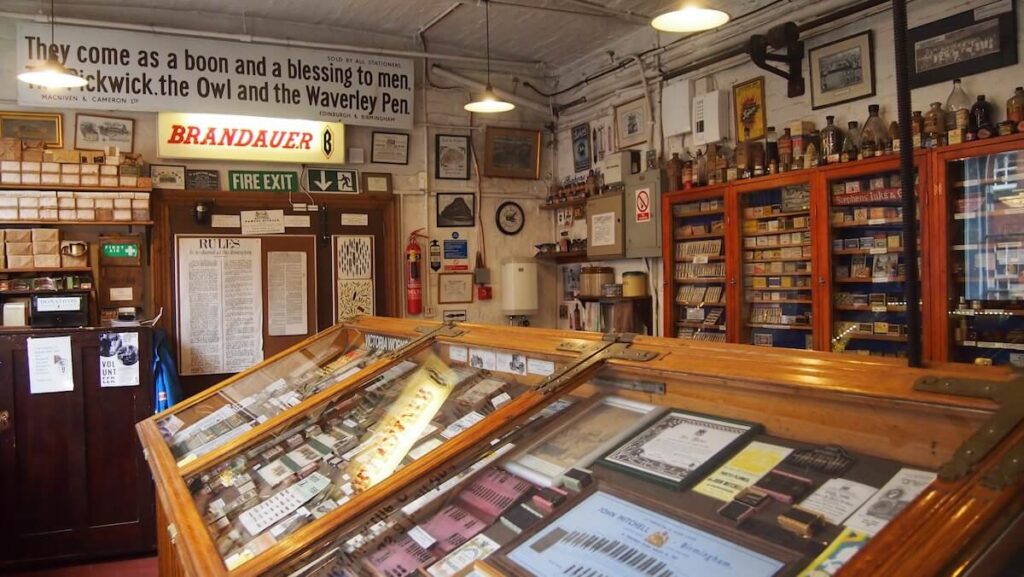 Inside the Pen Museum in Birmingham