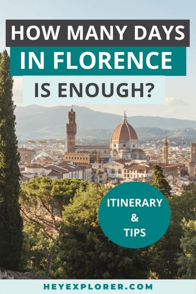 how many days in florence