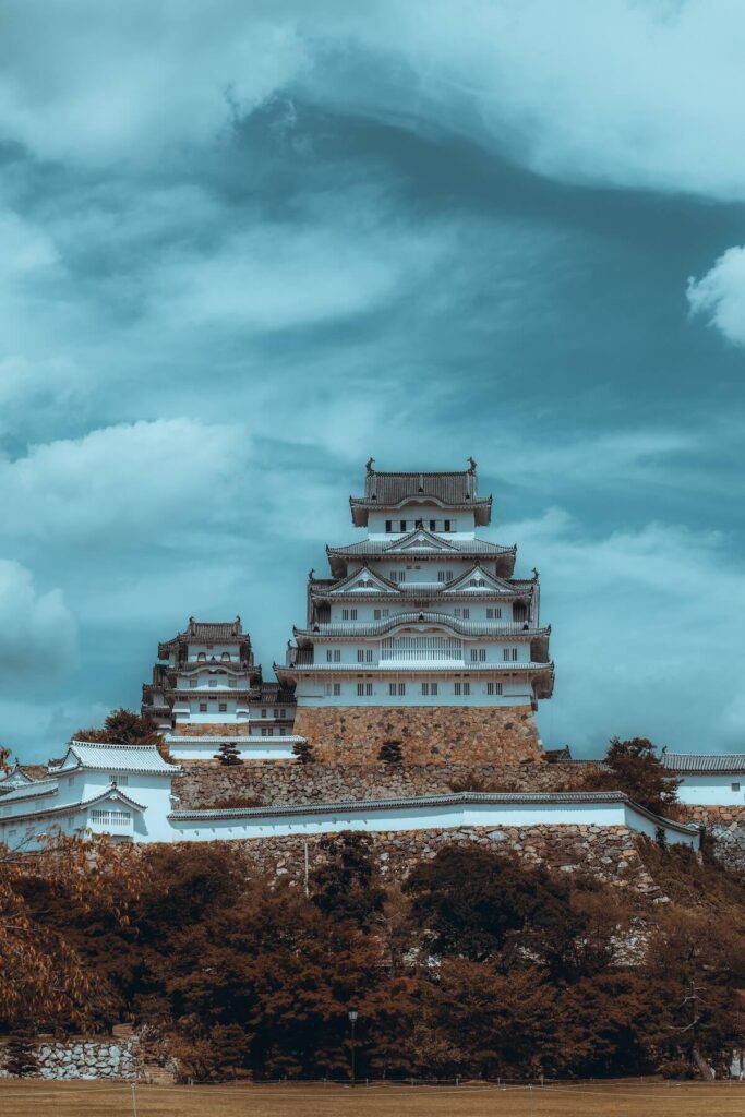 the Himeji Castle in Hyogo Prefecture