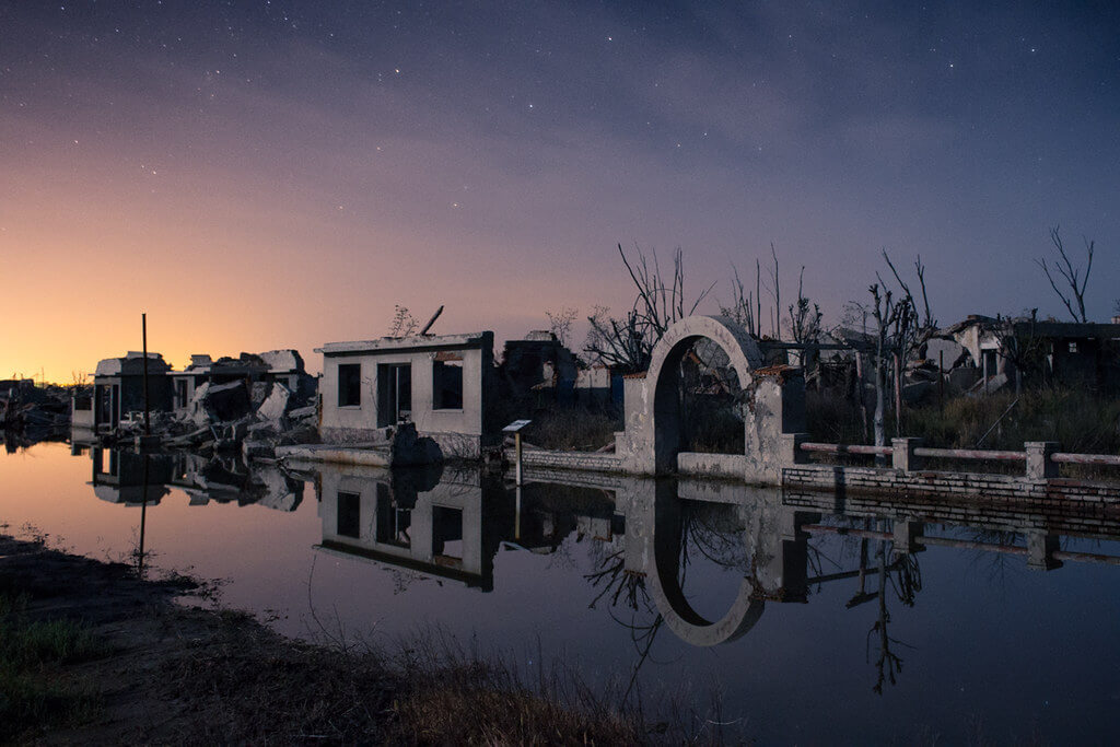 The ruins of Villa Epecuen