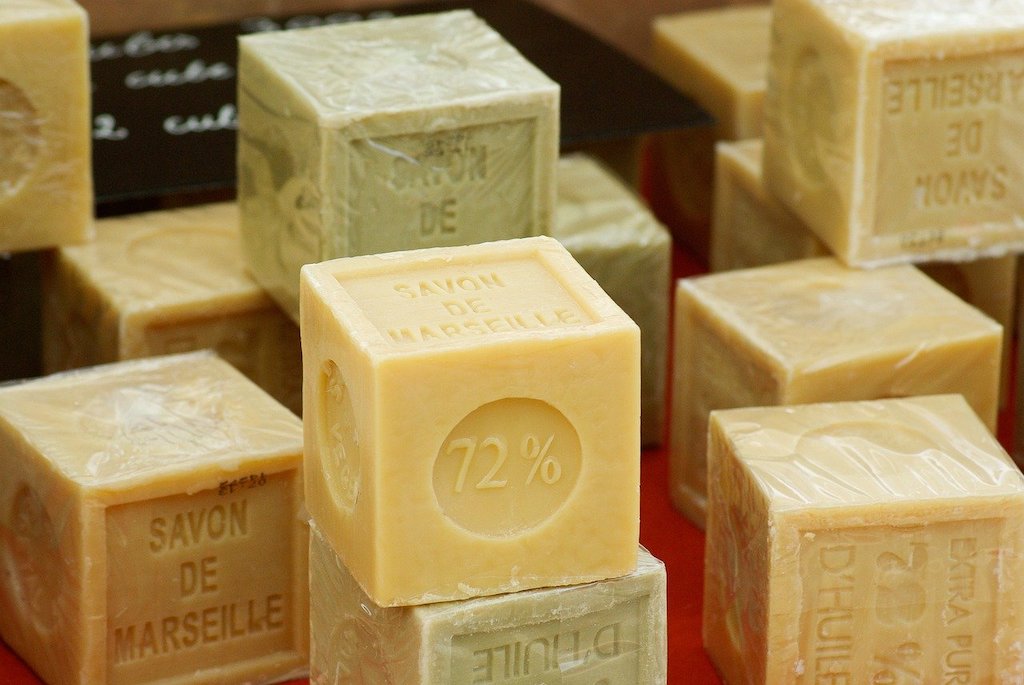 Blocks of Savon de Marseille