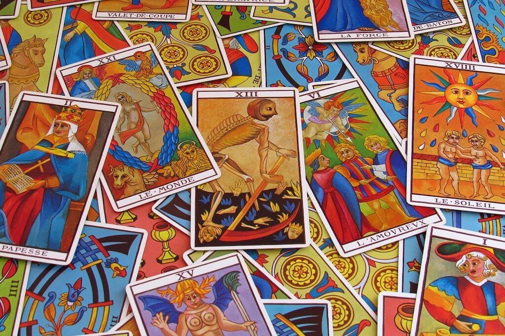 Marseille tarot cards