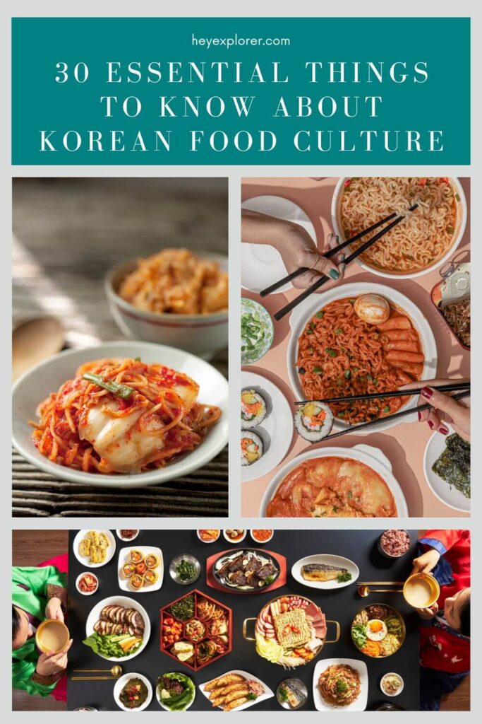 korean food culture pinterest image