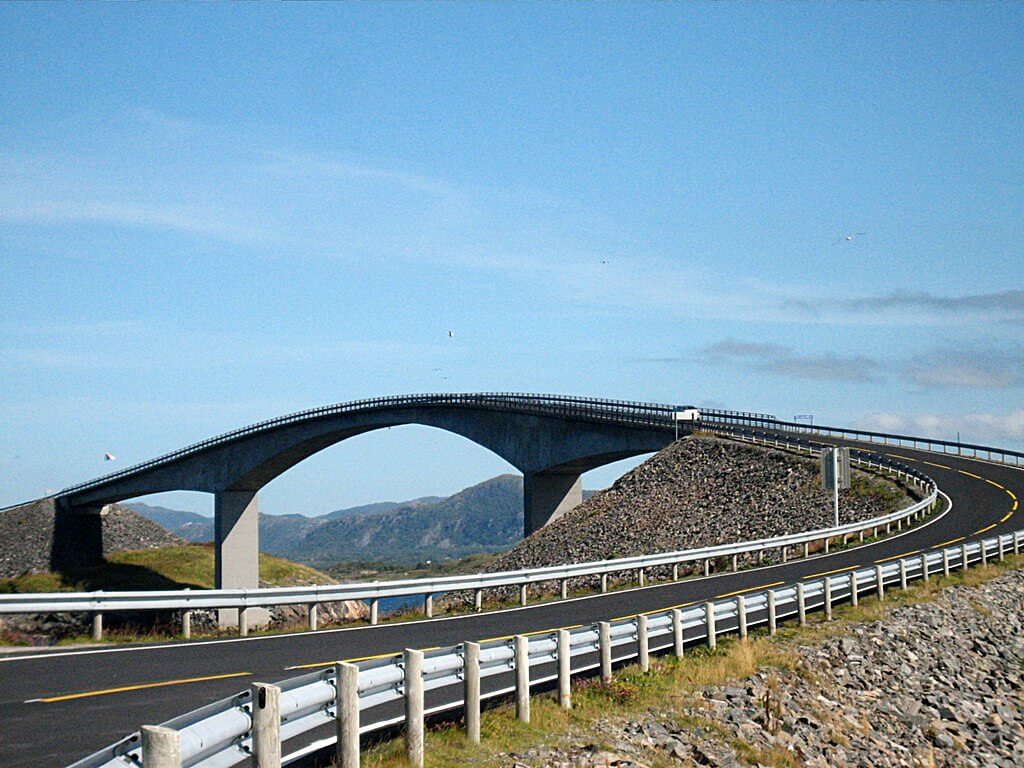 Storseisundet Bridge – Romsdal Peninsula, Norway