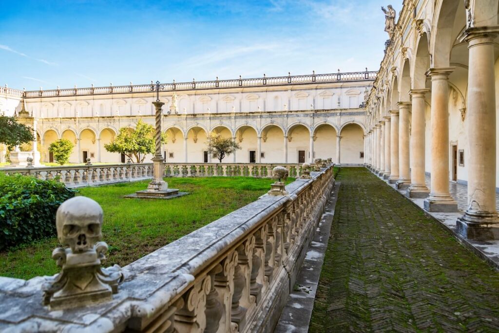 The Certosa di San Martino Charterhouse of St. Martin is a former monastery complex, now a museum, in Naples,, Italy