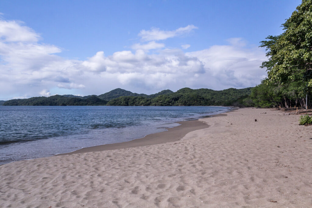 Junquillal beach in the Nicoya peninsula, Guanacaste, Costa Rica