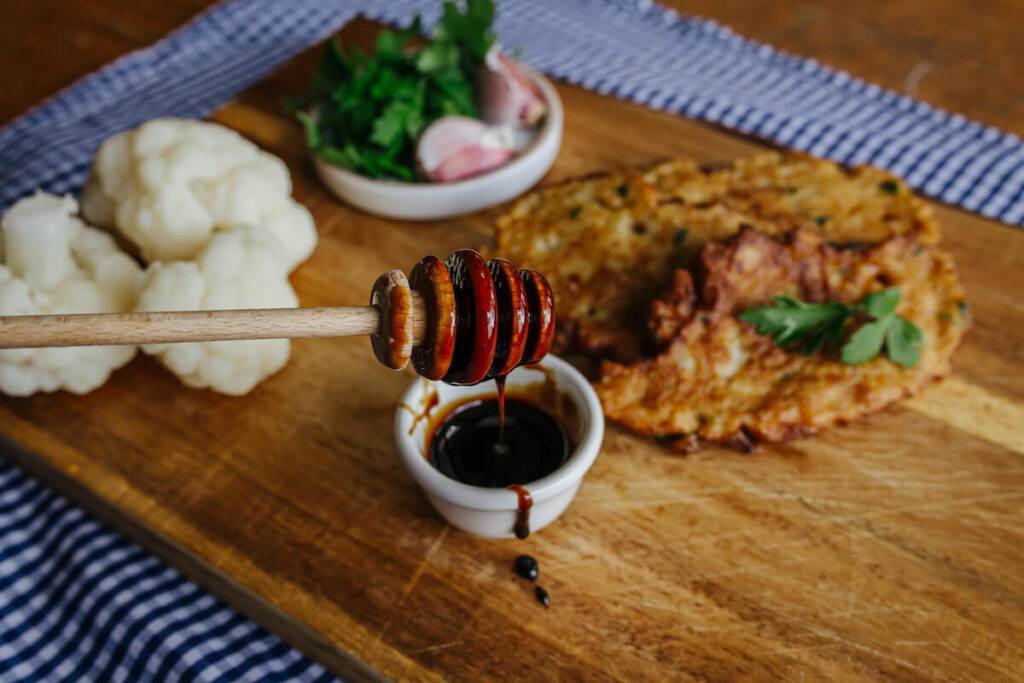 honey dipper and spanish dish