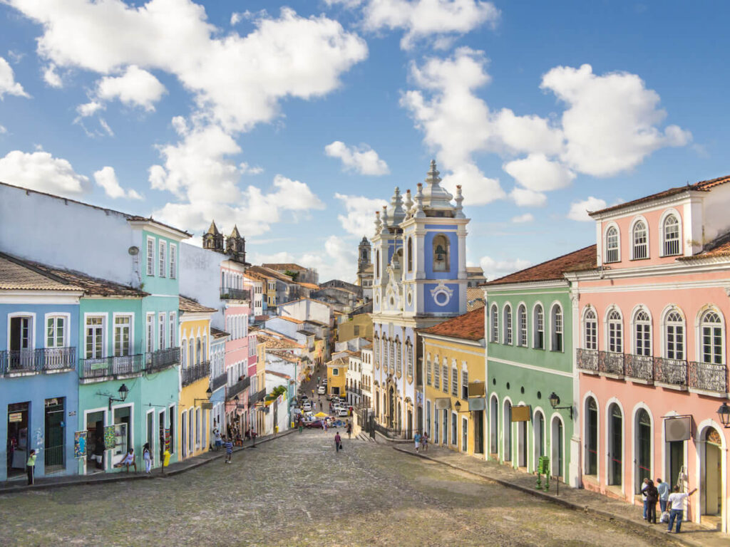 Visiting Pelourinho in Salvador da Bahia is a must if you have 2 weeks in Brazil