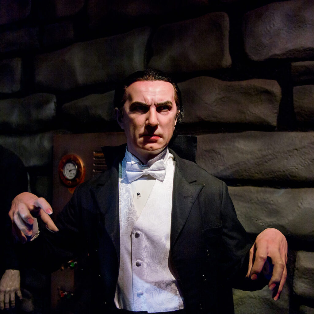 Bela Lugosi as Dracula, Madame Tussauds NY wax museum