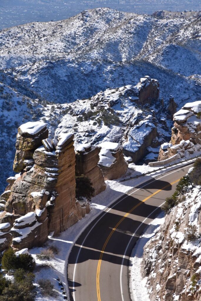 Catalina Highway in Mount Lemmon