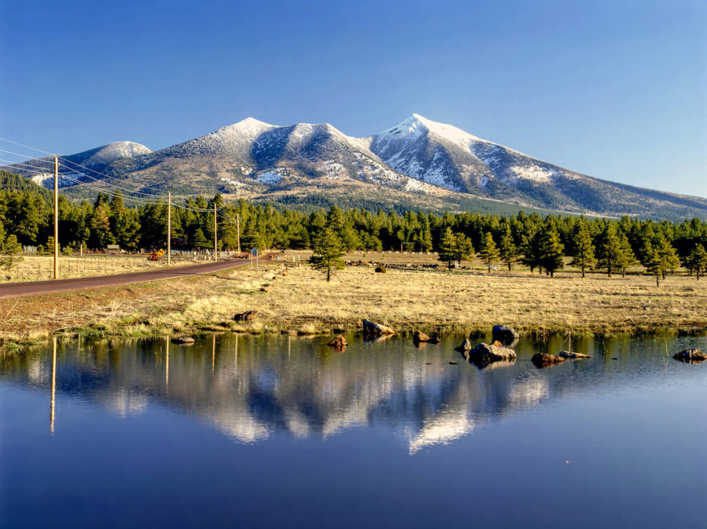 San Francisco Peaks in Arizona