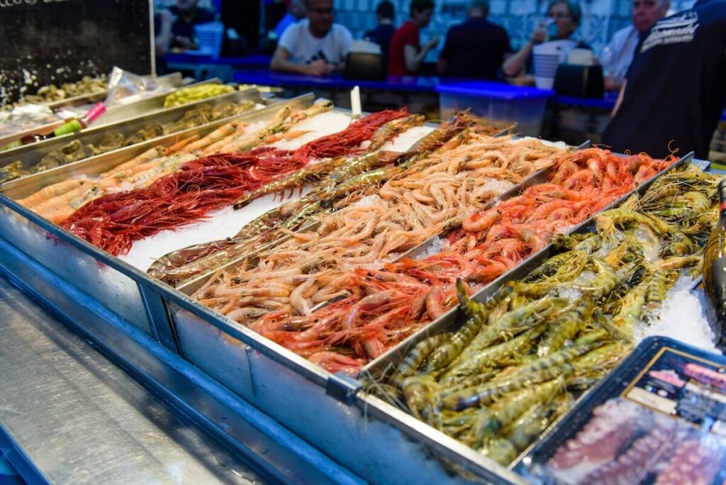 fresh seafood market