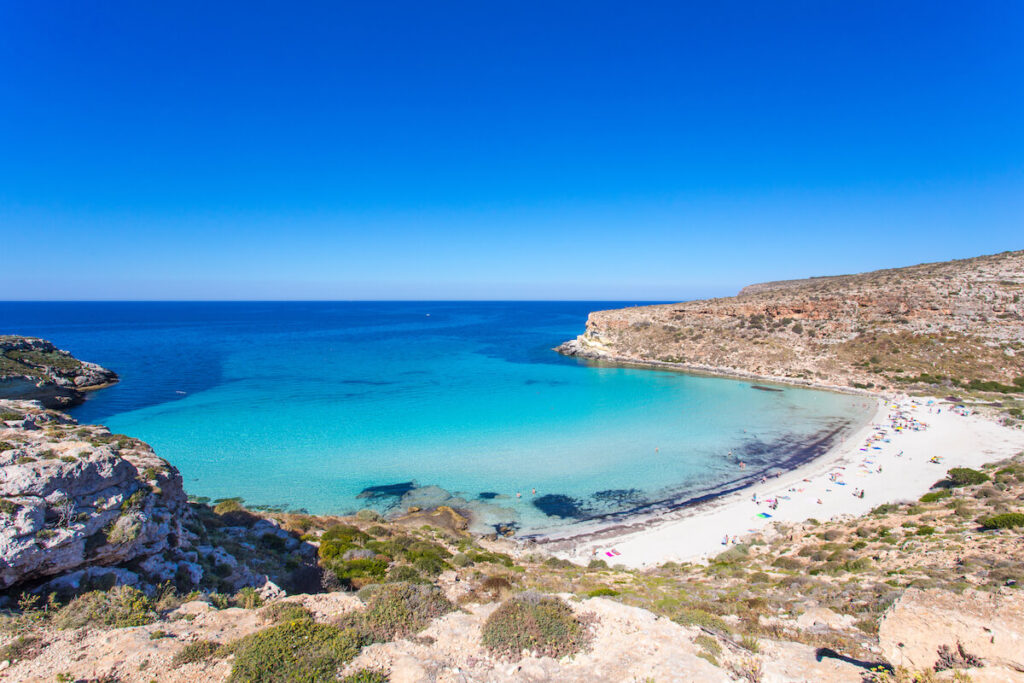 Rabbit Beach and Rabbit Island Lampedusa