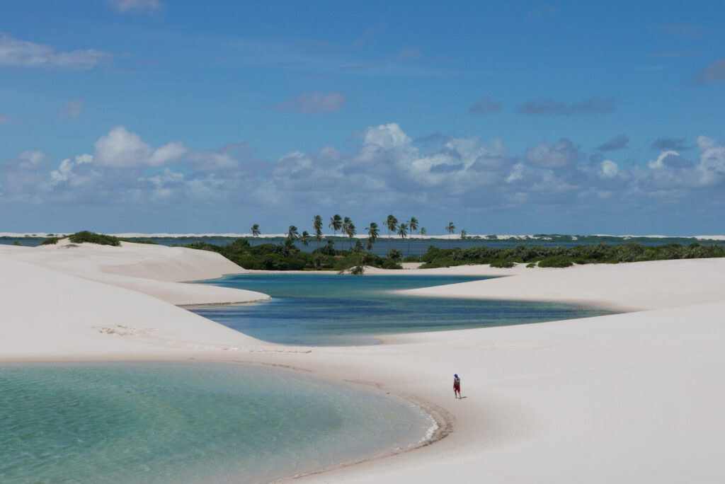 Lencois Maranhenses National Park, state of Maranhão, in Brazil