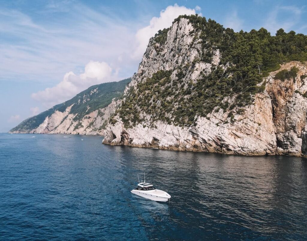 vast Ligurian Riviera