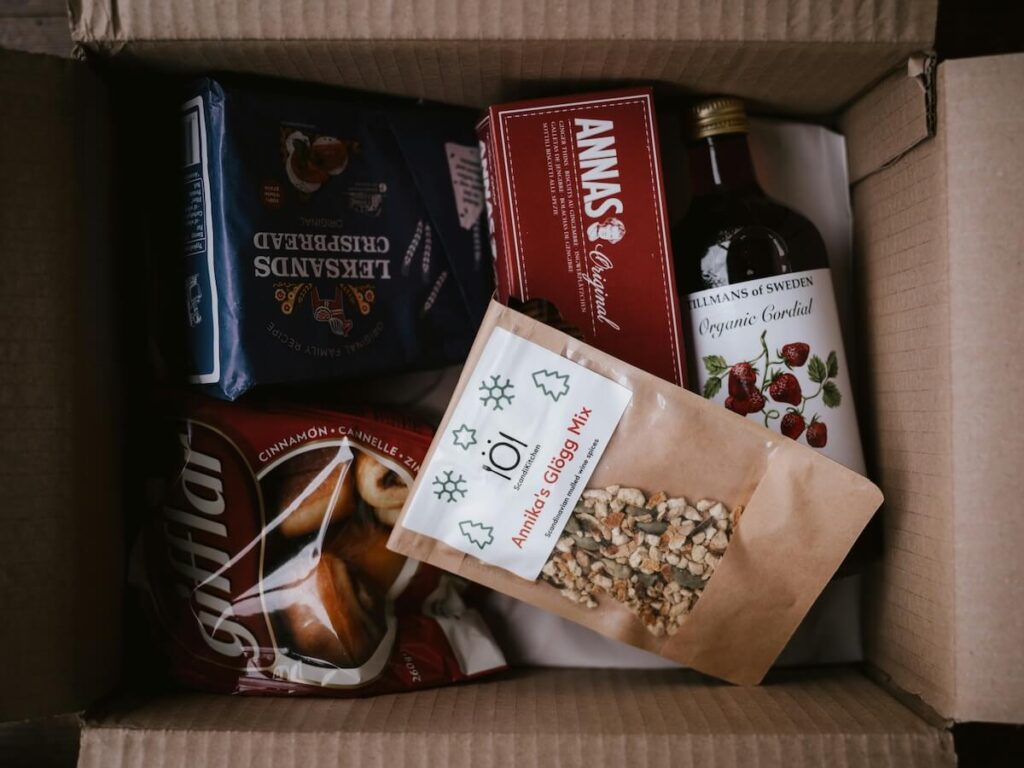 Swedish pantry foods