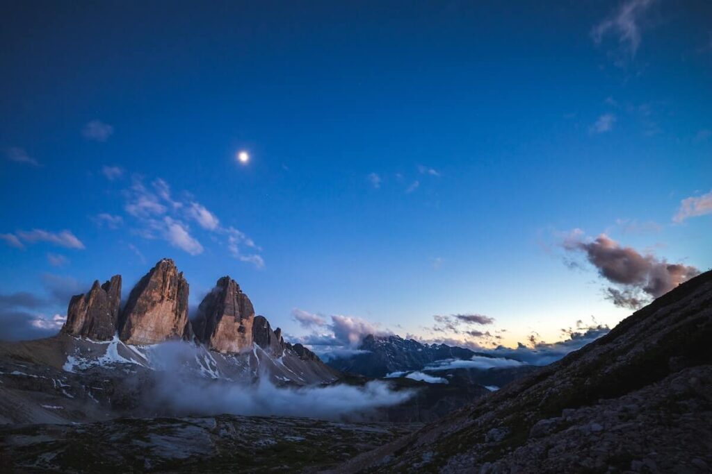 The Three Peaks of Lavaredo are among the most beautiful natural wonders in Italy