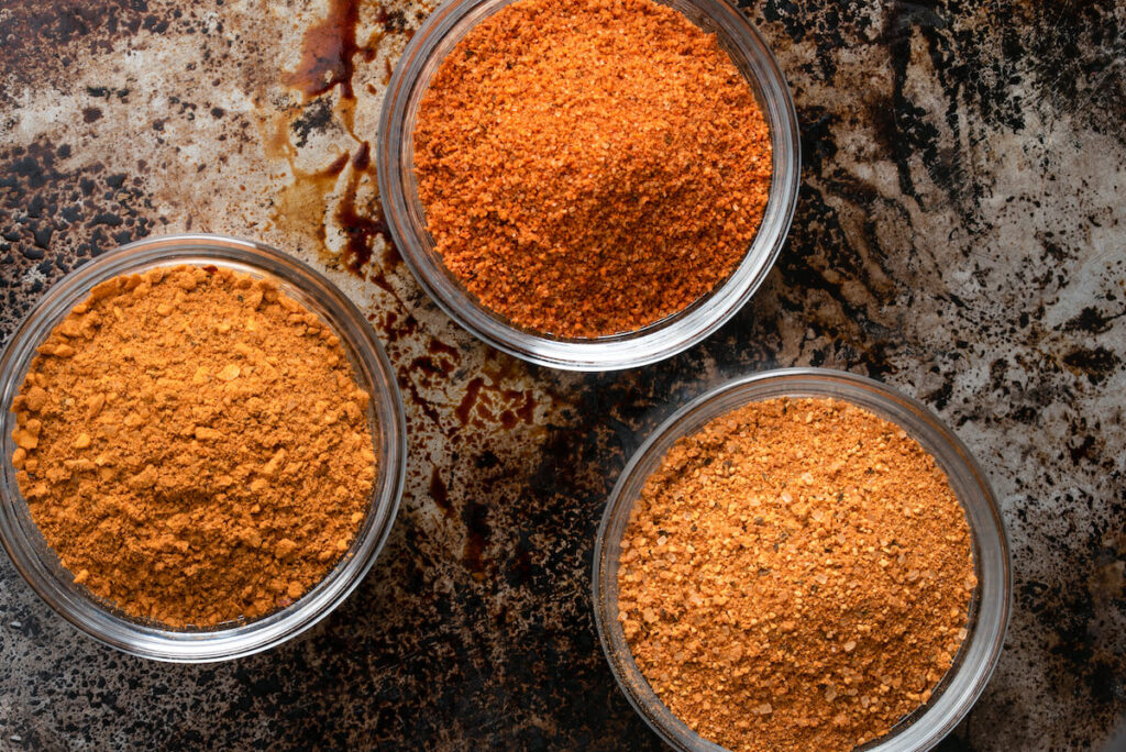 Applewood, Mesquite, and Sweet and Smokey BBQ Rubs. Spice rubs are popular souvenirs from Oklahoma.