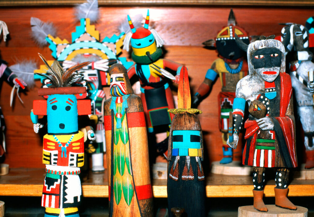 Kachina Dolls, Katsina dolls, Hopi, Native American art