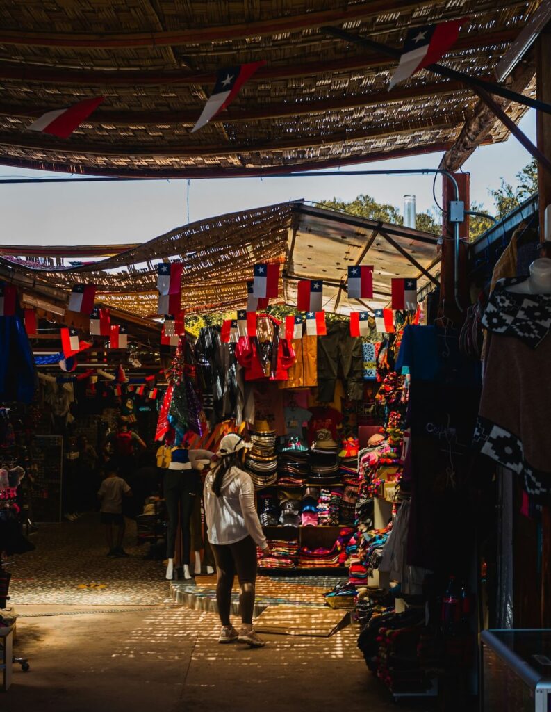 local market in San Pedro de Atacama, Chile