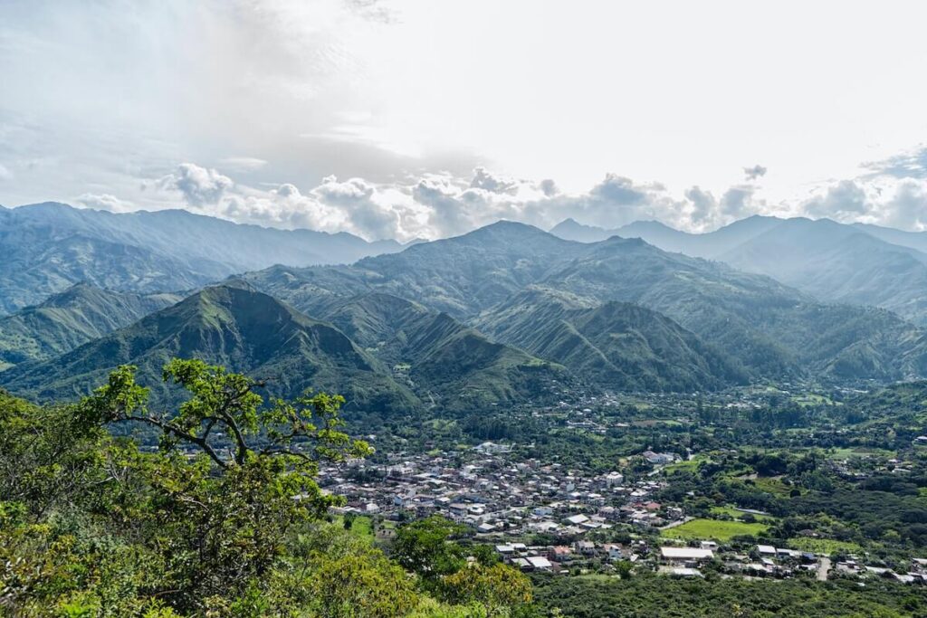 panorama of the Sacred Valley of Longevity