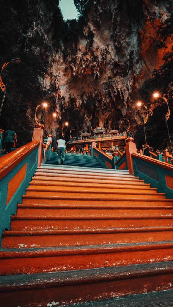 Stairs of Batu Caves Temple