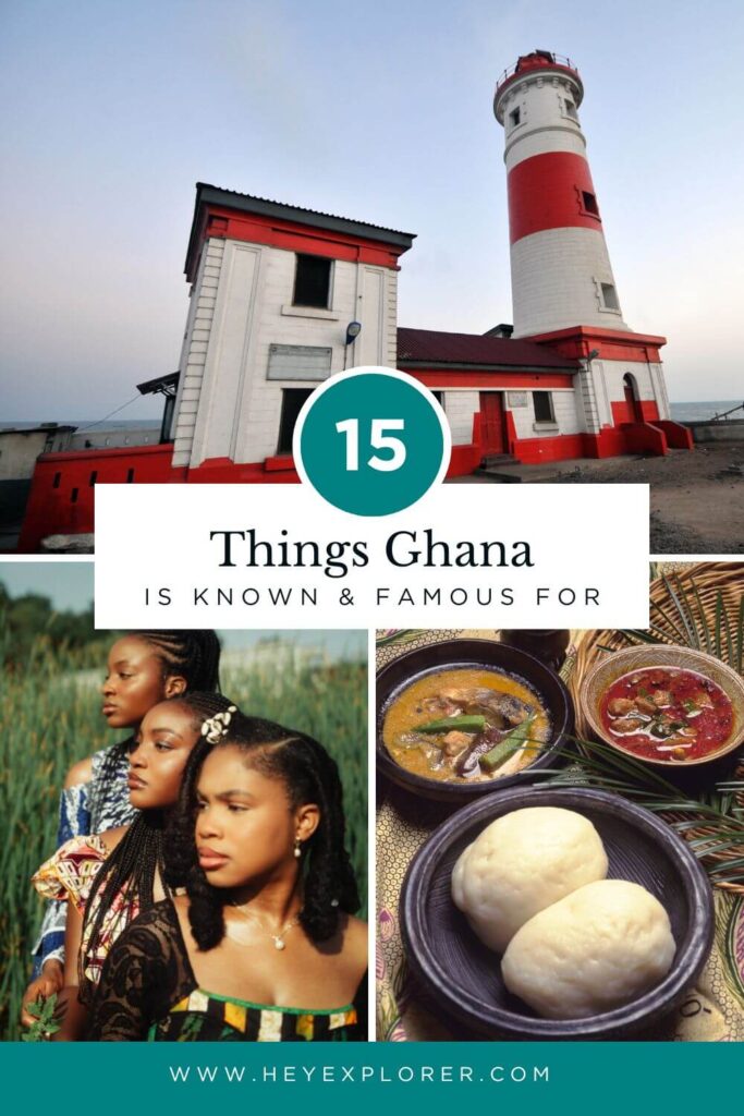ghana is known for - pinterest image