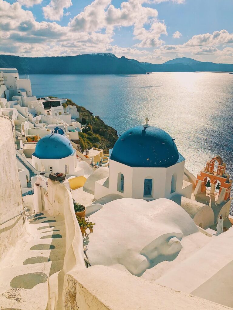 Sunny day at Santorini