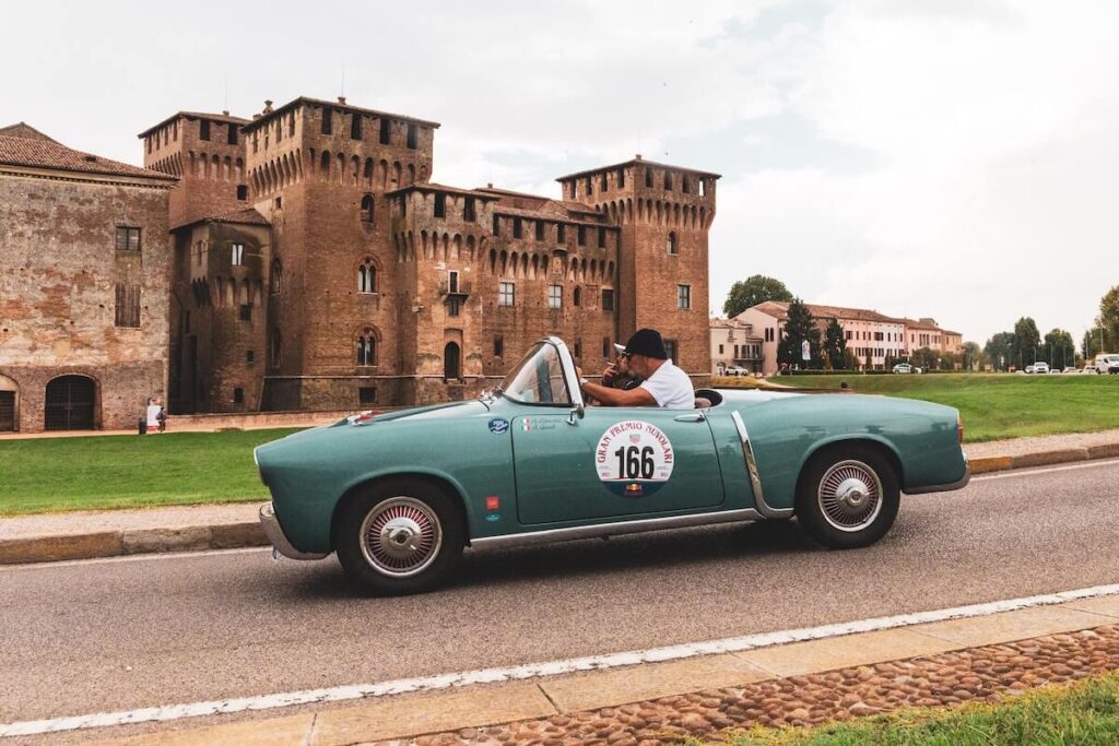 vintage car in Mantova, Mantua, Italy