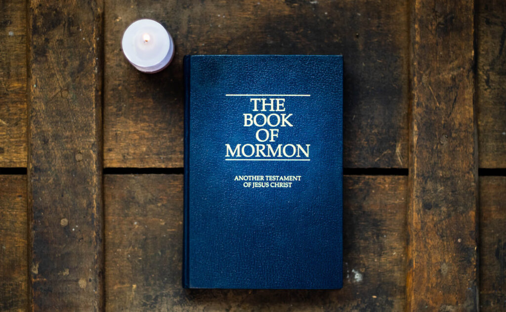 Book of Mormon Flat Lay Photo