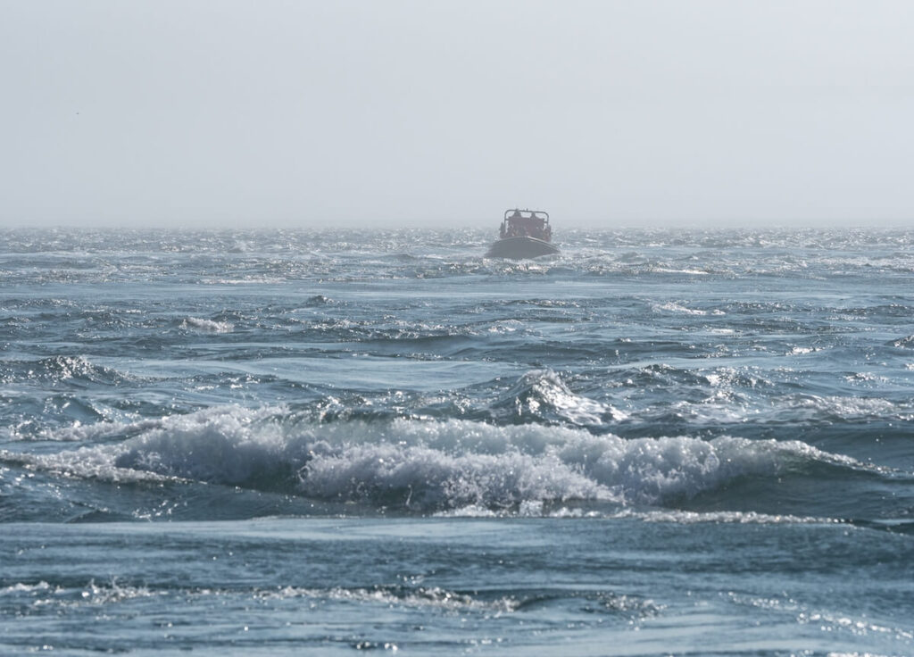 Corryvreckan Whirlpool in the Gulf of Jura