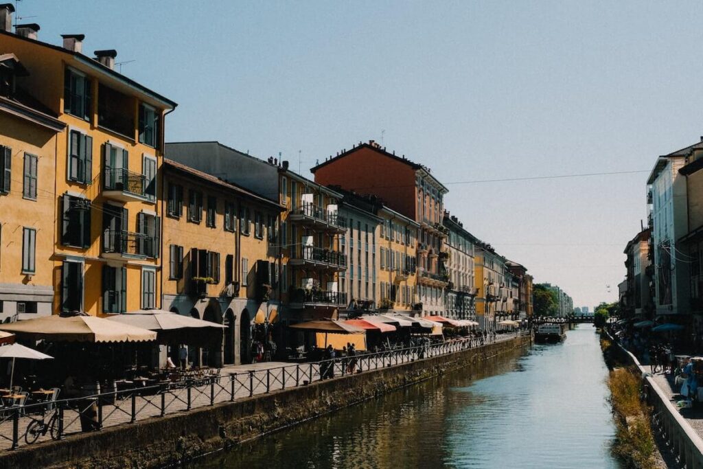 Naviglio Grande in MIilan