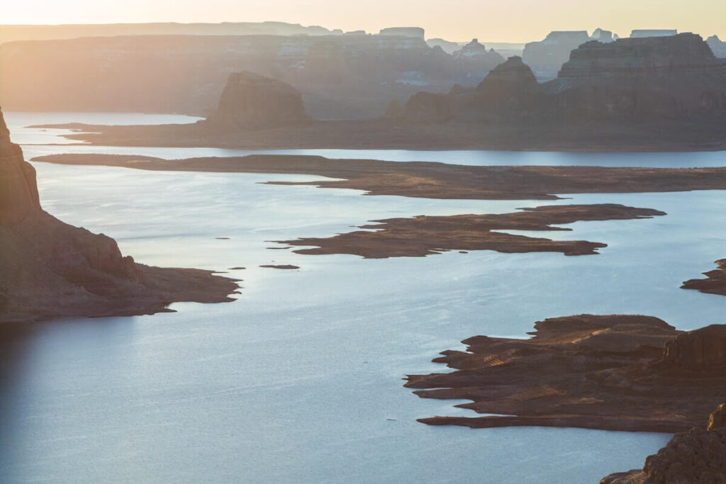 Layers of the American West in Lake Powell