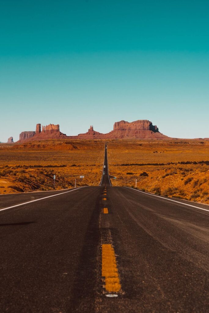 Monument Valley taken from the road
