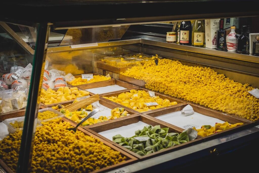 Choices of pasta