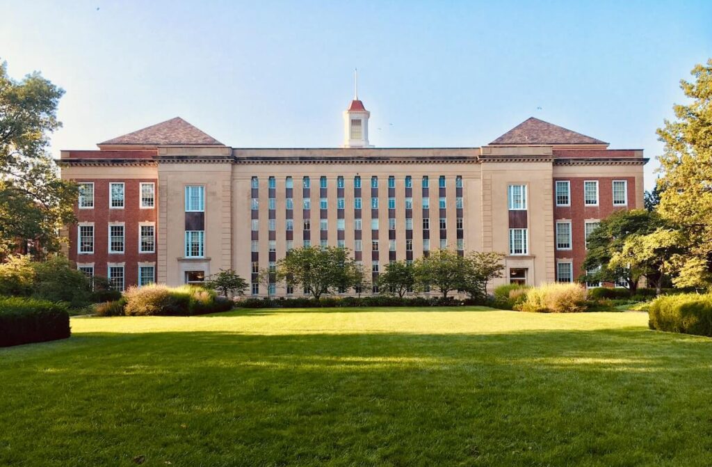 facade of University of Nebraska-Lincoln