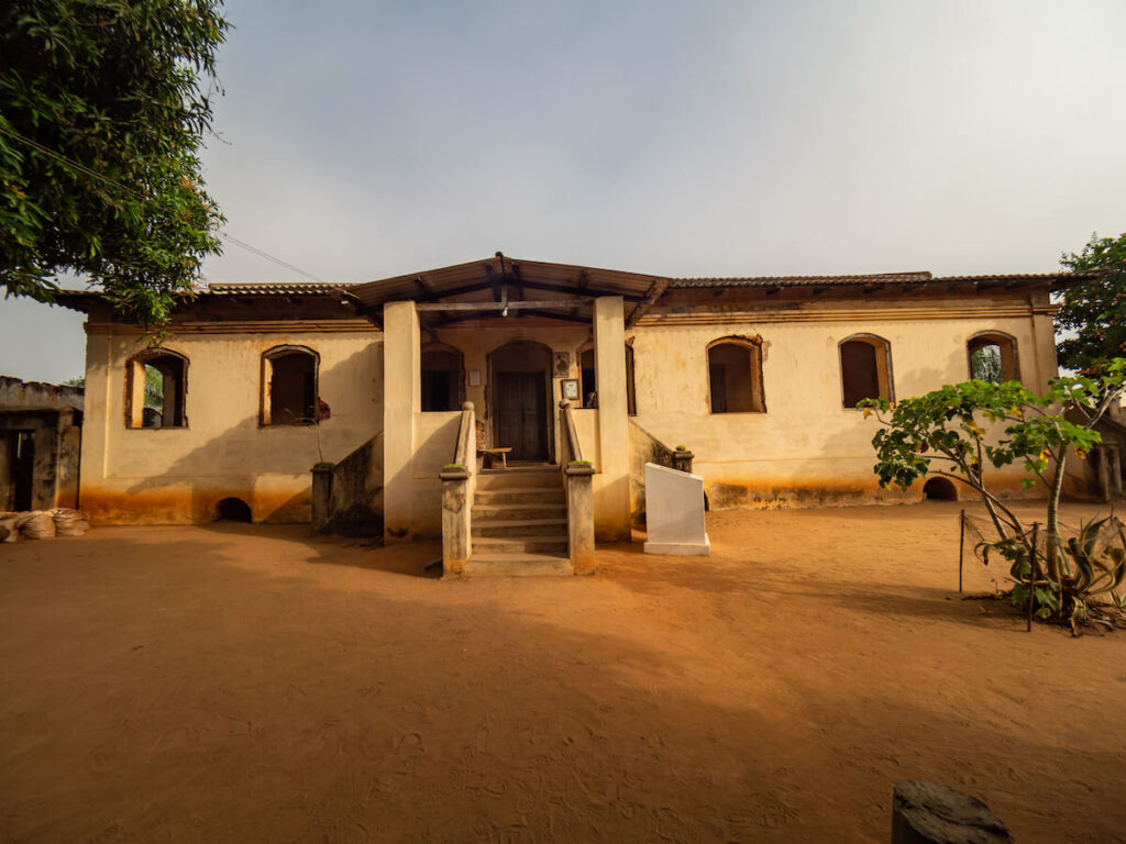 Museum Maison (House) Wood or the Slave House. The house of an old scottish merchant and slave trader