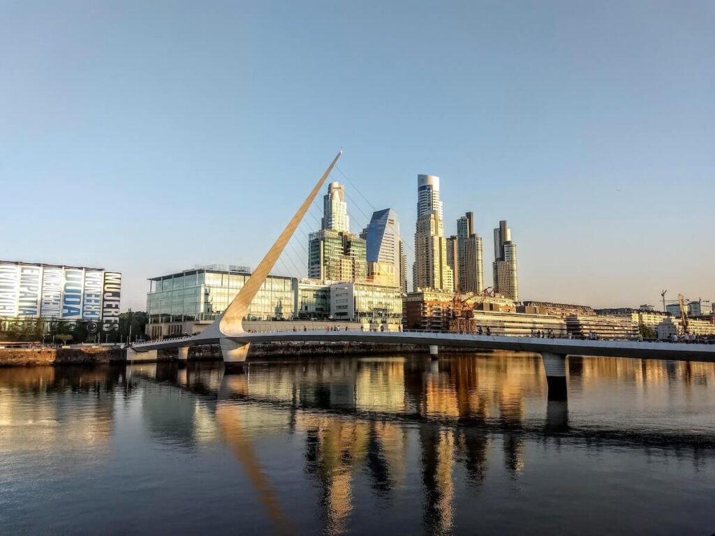 waterfront district of Puerto Madero