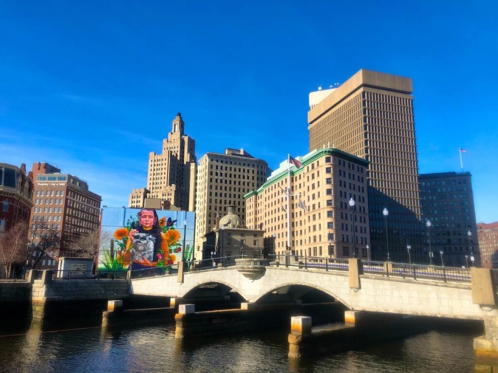 bridge near Rhode Island School of Design