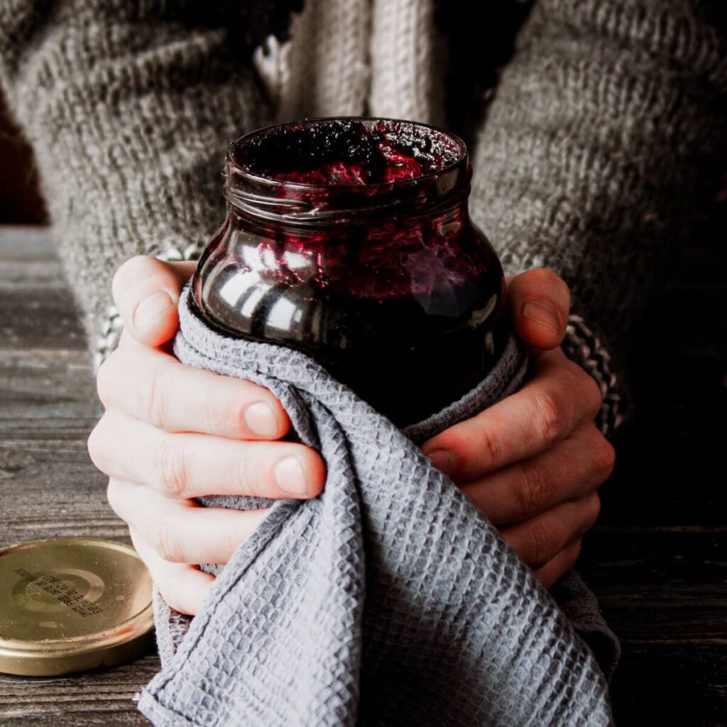 Huckleberry foodstuffs