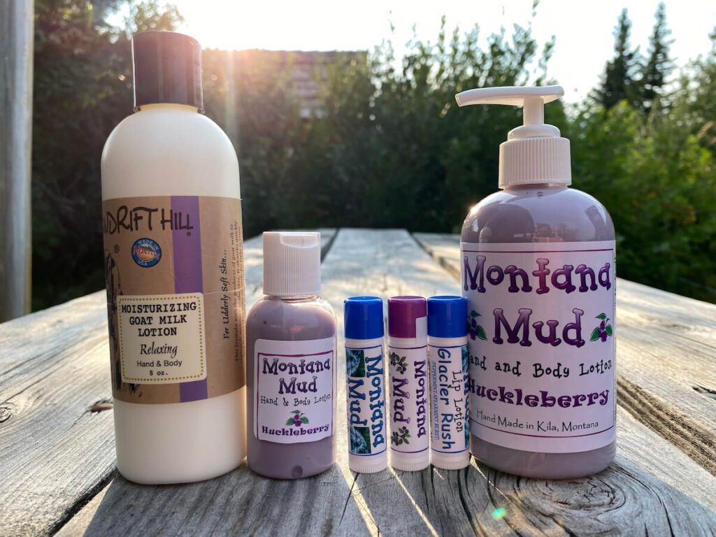 Huckleberry skin care products