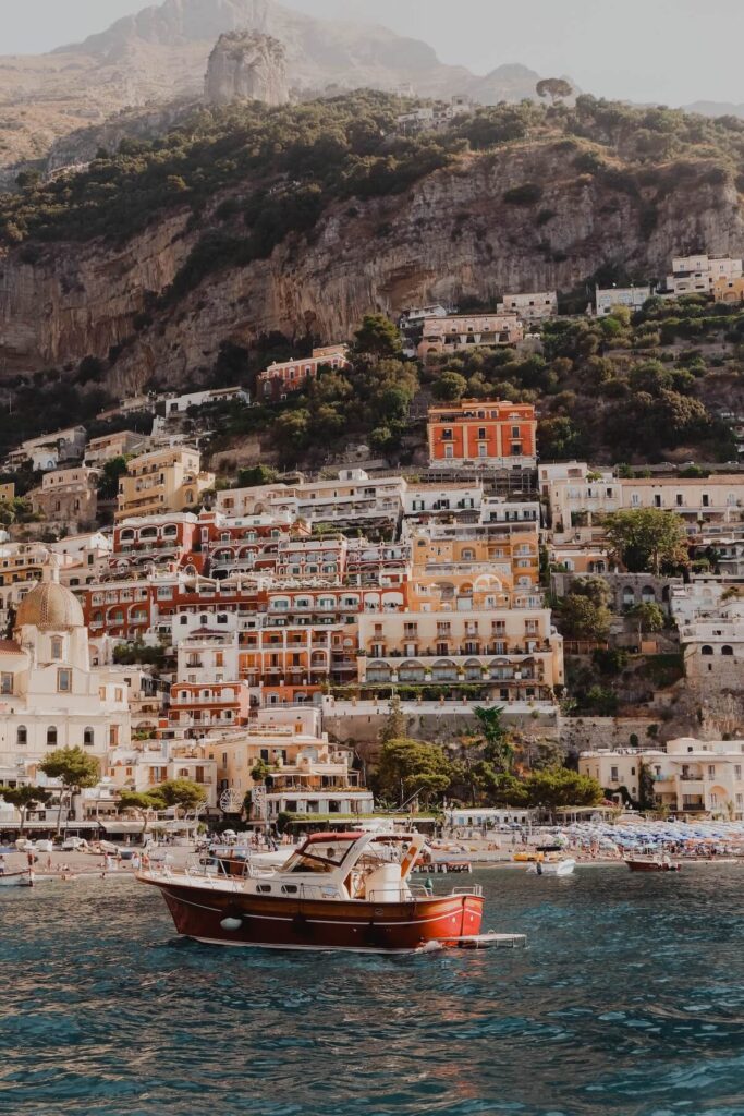 amalfi as seen from sea