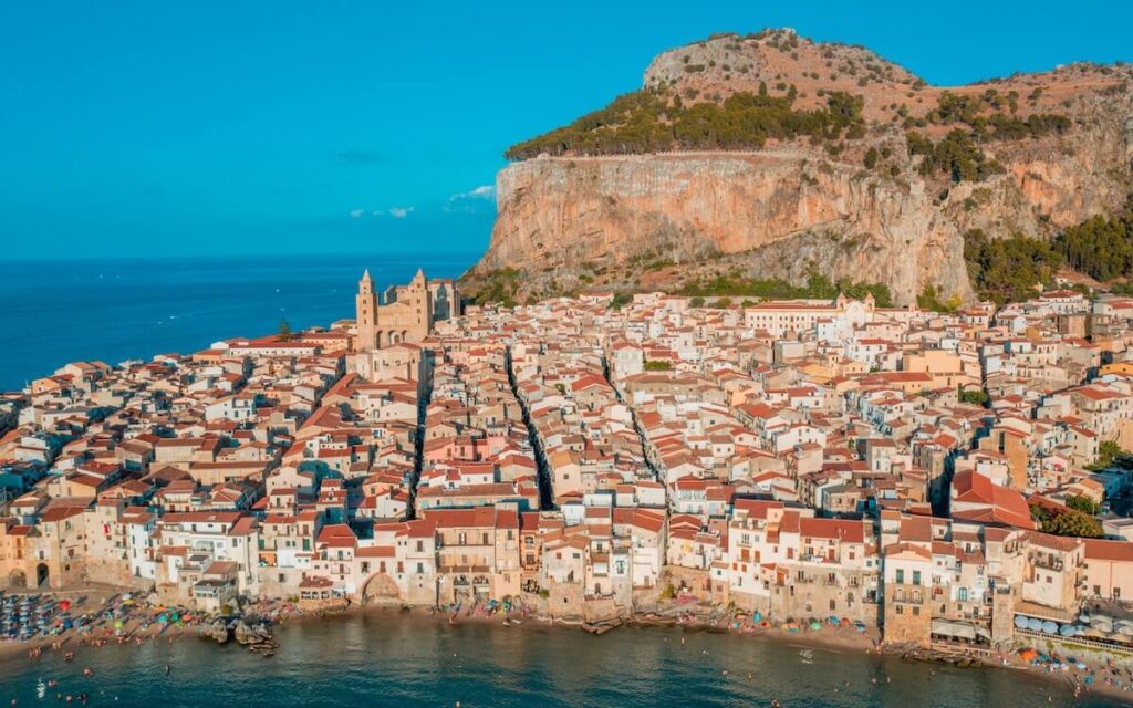 cefalu birds eye view