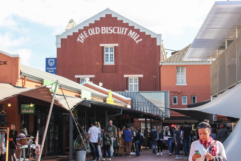 One of the best markets in Cape Town - The Old Biscuit Mill.