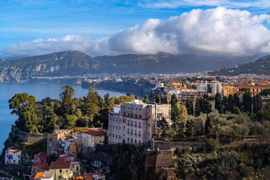 sorrento birds eye view