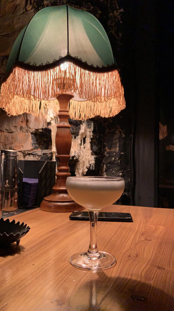 Cocktail in the night bar
