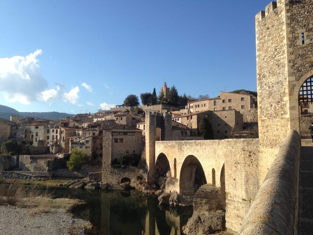 Besalu on a sunny day