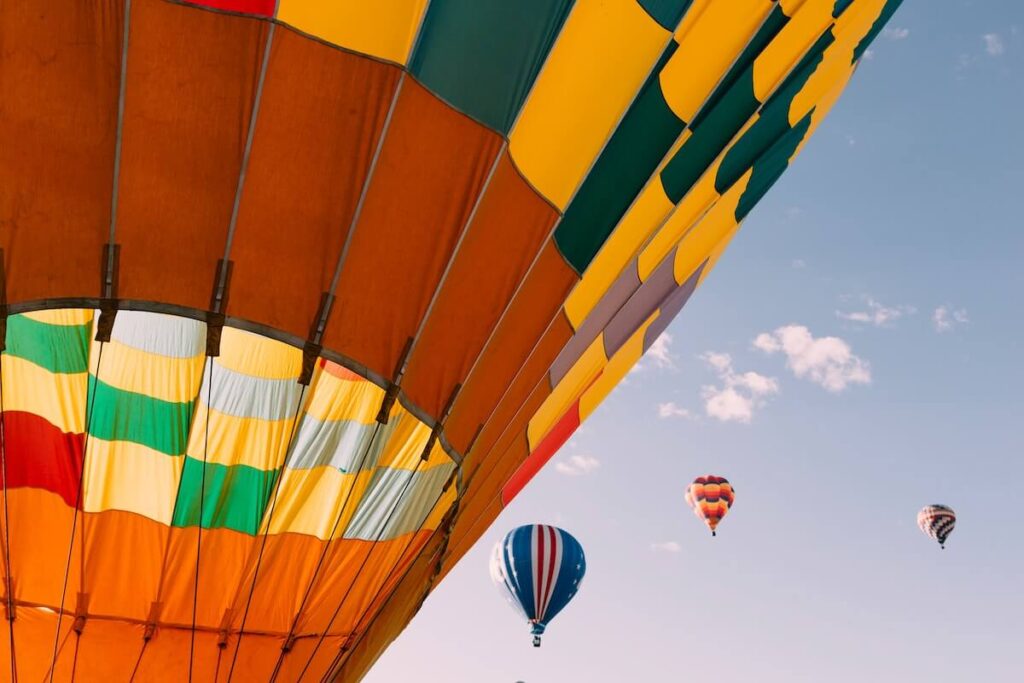 Hot air balloon festival